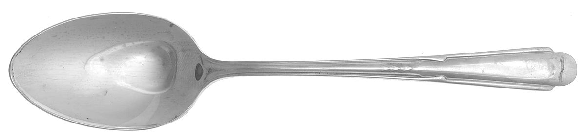 LUW2 (Stainless) Place/Oval Soup Spoon by Lucky Wood-1