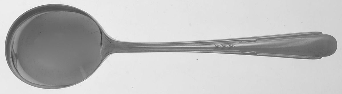 LUW2 (Stainless) Round Bowl Soup Spoon (Gumbo) by Lucky Wood-1