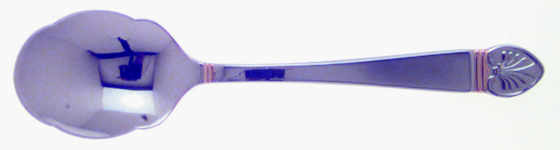 Courtyard Gold Sugar Shell Spoon by Lenox-1