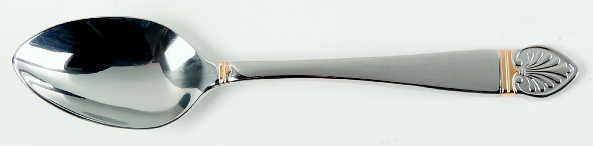 Courtyard Gold Place/Oval Soup Spoon by Lenox-1
