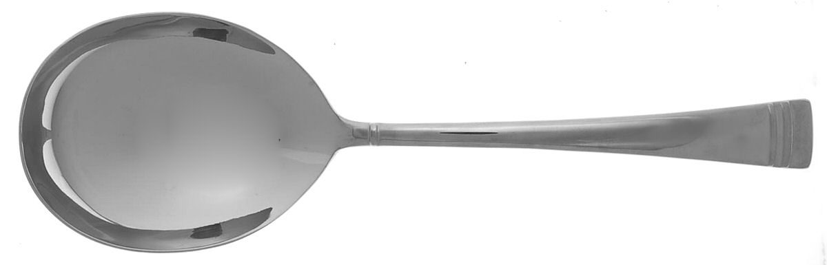Federal Platinum (Stainless) Solid Casserole/Salad Serving Spoon by Lenox-1