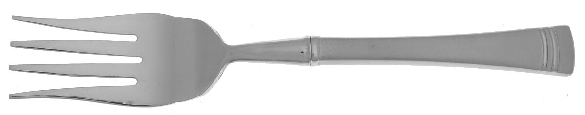 Federal Platinum Frosted  Cold Meat Fork Large, Stainless Tines HC by Lenox-1