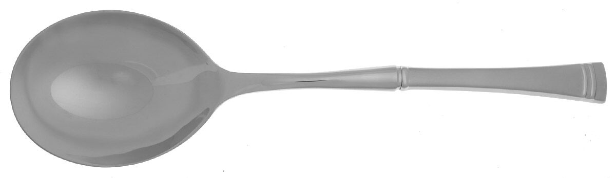 Federal Platinum Frosted  Casserole Spoon with Smooth Stainless Bowl HC by Lenox-1