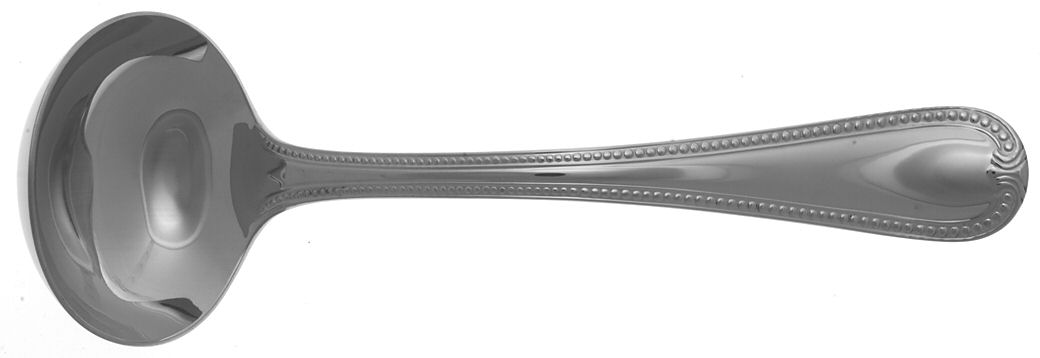 Vintage Jewel (Stainless, Glossy) Solid Gravy Ladle by Lenox-1