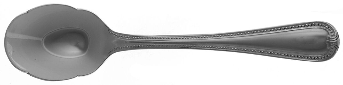 Vintage Jewel (Stainless, Glossy) Sugar Shell Spoon by Lenox-1