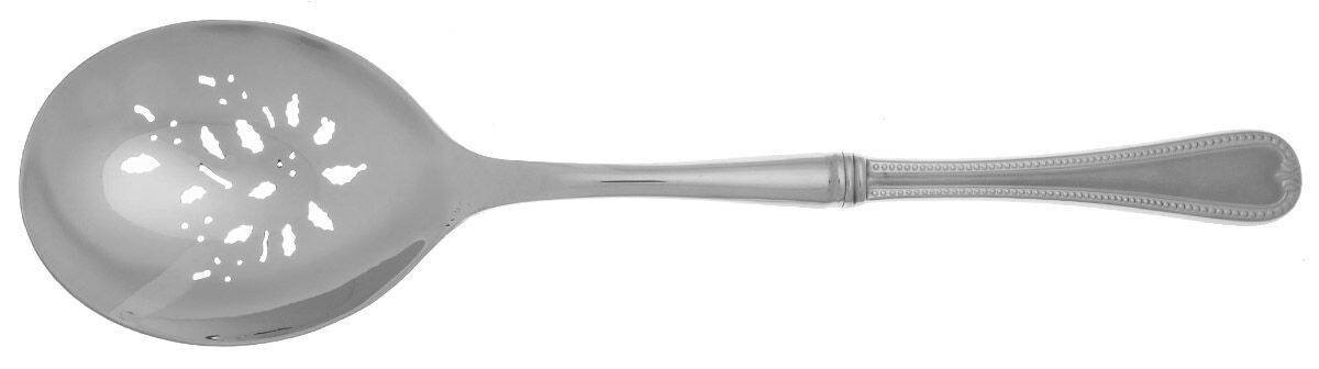 Vintage Jewel Frosted (Stainless) Holiday Casserole Spoon-Stainless Bowl HC by Lenox-1