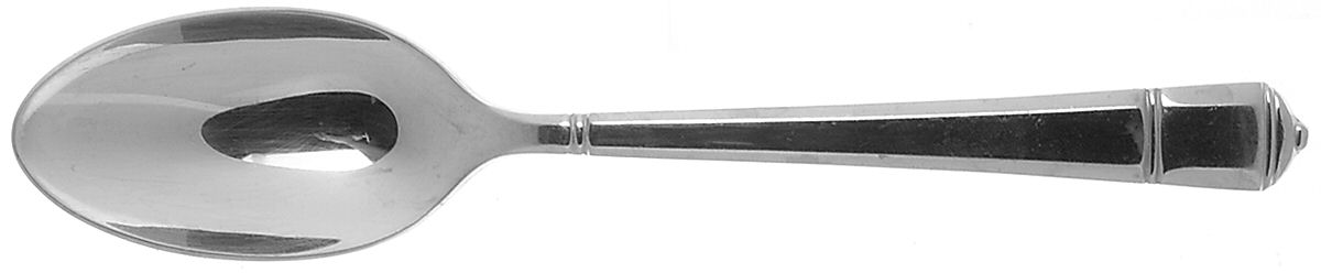 Williamsburg Cannonade (Stainless) Place/Oval Soup Spoon by Lenox-1