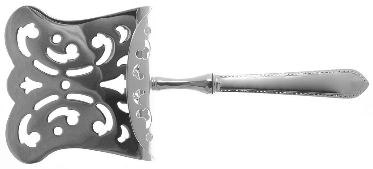 Homes (Sterling) Hollow Asparagus Server with Silverplate Hood by Lunt Silver-1