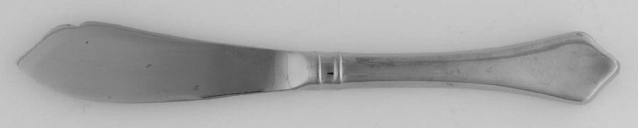 Williamsburg Chiswell II (Stainless) Hollow Handle Master Butter Knife by Lenox-1