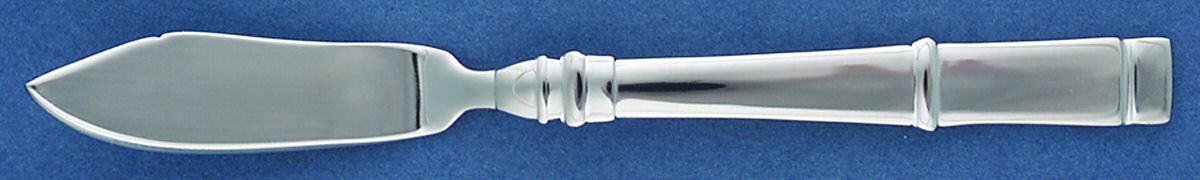 Montgomery (Stainless) Flat Handle Master Butter Knife by Ralph Lauren Flatware-1