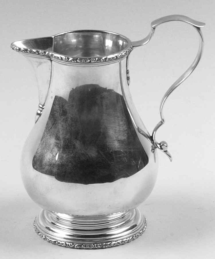 William & Mary (Sterling, Hollowware)  Creamer by Lunt Silver-1