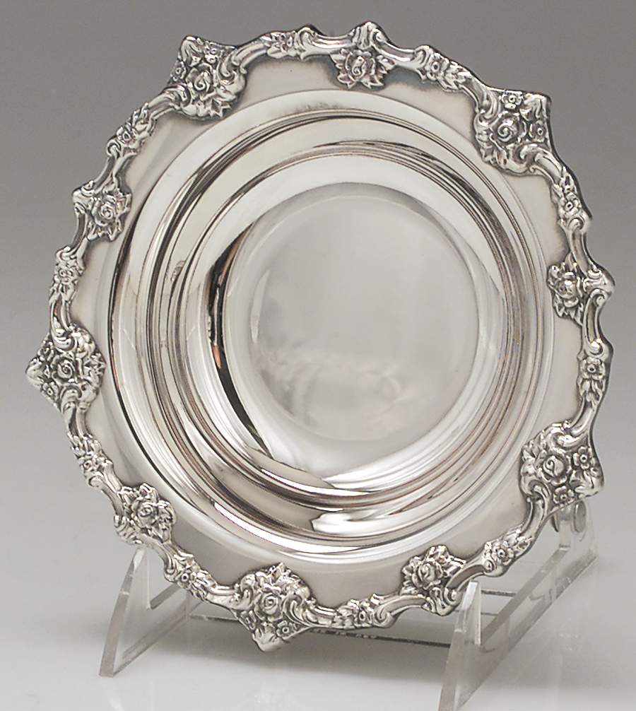 Eloquence (Silverplate, Hollowware) 6" Bon Bon Bowl by Lunt Silver-1
