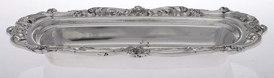 Eloquence (Silverplate, Hollowware) 1/4 Pound Butter No Lid by Lunt Silver-1