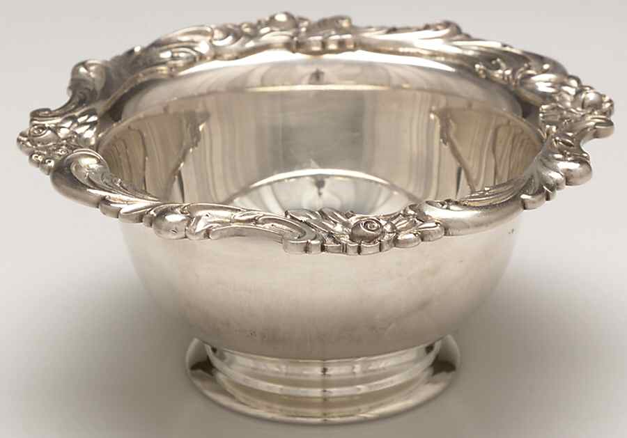 Eloquence (Silverplate, Hollowware) Silverplate Mayonnaise Bowl by Lunt Silver-1