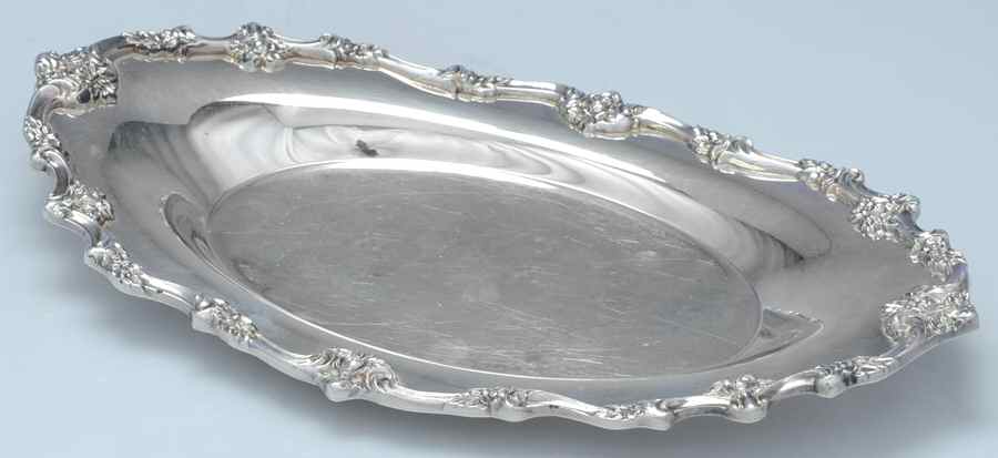 Eloquence (Silverplate, Hollowware) Underplate for Gravy Boat by Lunt Silver-1