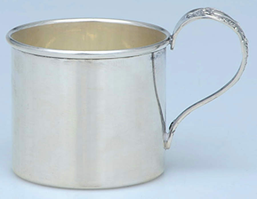 Eloquence (Sterling, 1953, Hollowware) Baby Cup by Lunt Silver-1