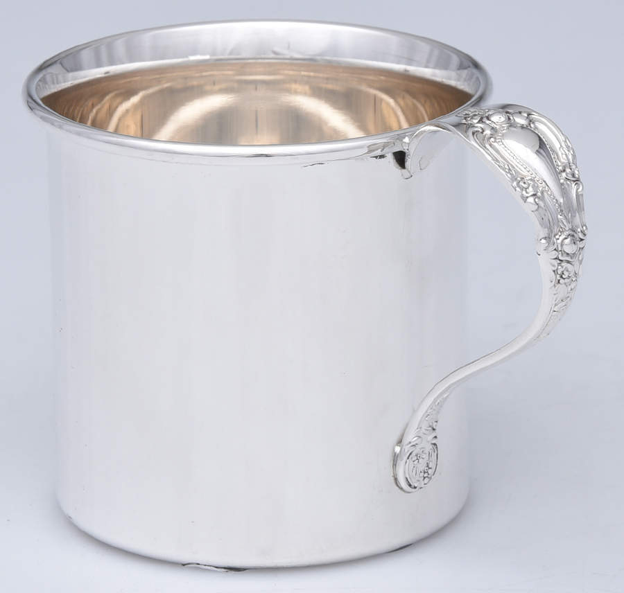 Eloquence (Sterling, 1953, Hollowware) Baby Cup by Lunt Silver-1
