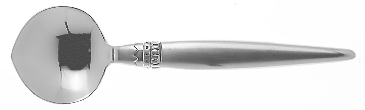 Harlequin (Stainless) Sugar Spoon by Lunt Silver-1