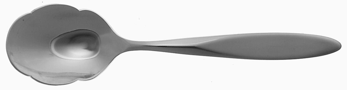 Verge Frosted (Stainless) Sugar Spoon by Lenox-1