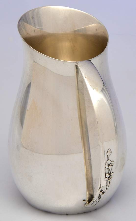 Summer Song (Sterling, 1954, Hollowware) Creamer by Lunt Silver-1