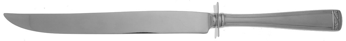 Landmark Platinum Frosted (Stainless) Carving Knife Small with Stainless Blade HC by Lenox-1