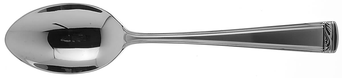 Landmark Platinum Frosted (Stainless) Tablespoon (Serving Spoon) by Lenox-1