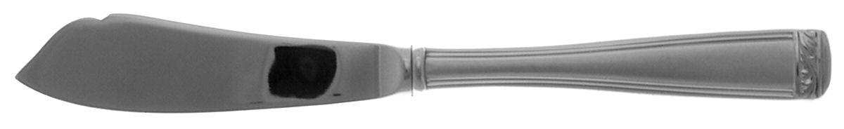 Landmark Platinum Frosted (Stainless) Hollow Handle Master Butter Knife by Lenox-1