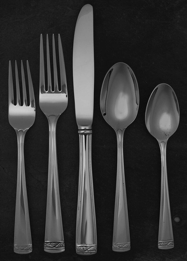 Landmark Platinum (Stainless) 5 Piece Place Setting by Lenox-1