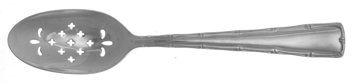 Williamsburg Mandarin (Stainless) Pierced Tablespoon (Serving Spoon) by Lenox-1