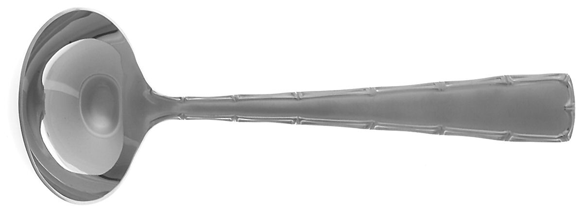 Williamsburg Mandarin Frosted (Stainless) Solid Gravy Ladle by Lenox-1