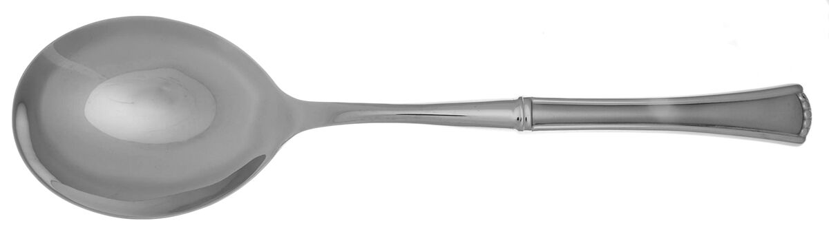 Butler's Pantry Frosted (Stainless) Casserole Spoon with Smooth Stainless Bowl HC by Lenox-1