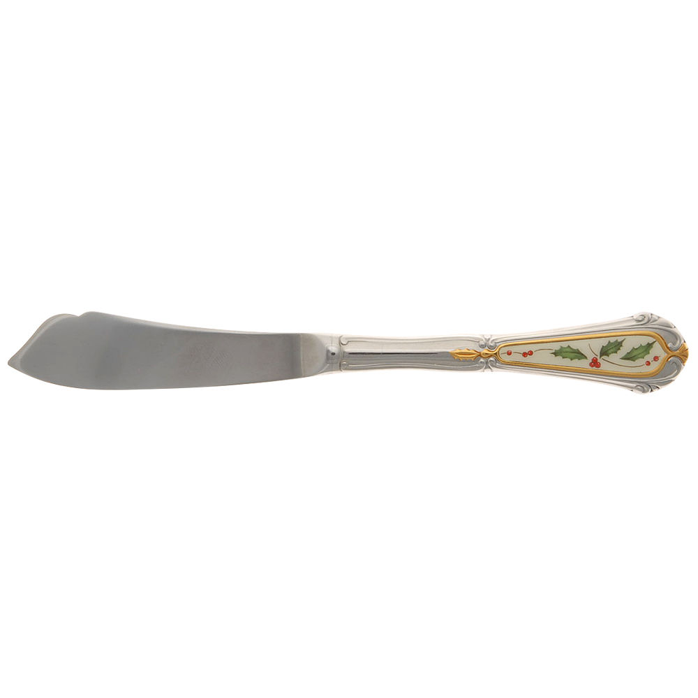 Holiday (Stainless) Hollow Handle Master Butter Knife by Lenox-1