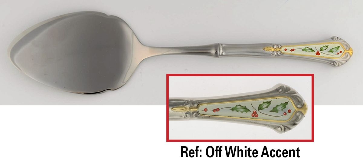 Holiday (Stainless) Large Pie & Cake Server w/Stainless Blade by Lenox-1