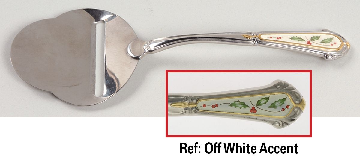 Holiday (Stainless) Cheese Plane with Stainless Plane by Lenox-1