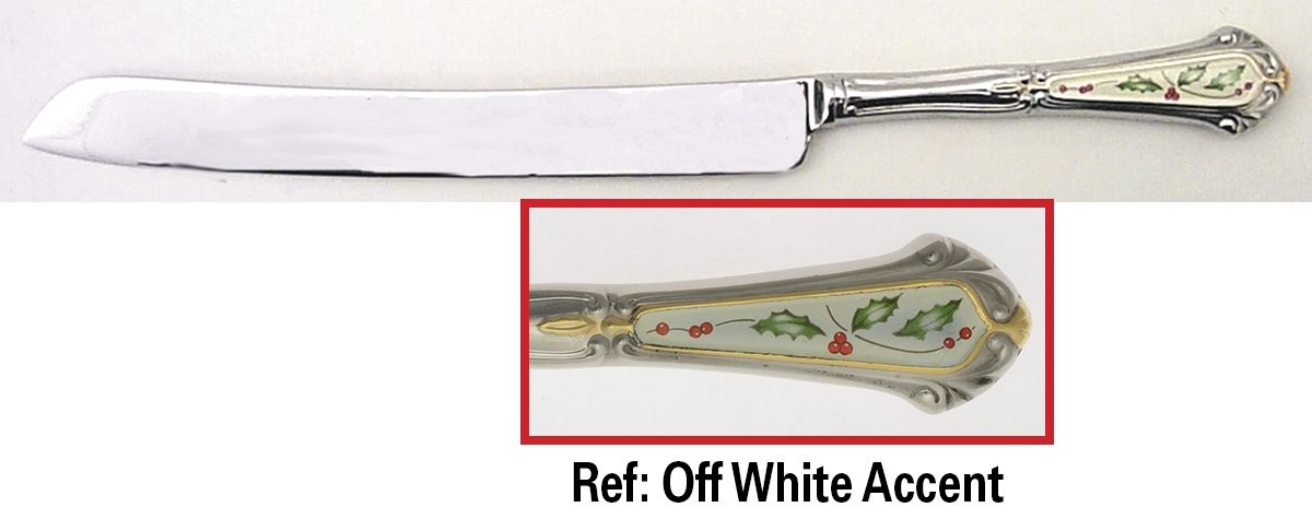 Holiday (Stainless) Cake Knife with Stainless Blade by Lenox-1