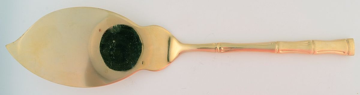 LCU74 (GOLD ELECTROPLATE) All Stainless Pie Server by Lifetime-1