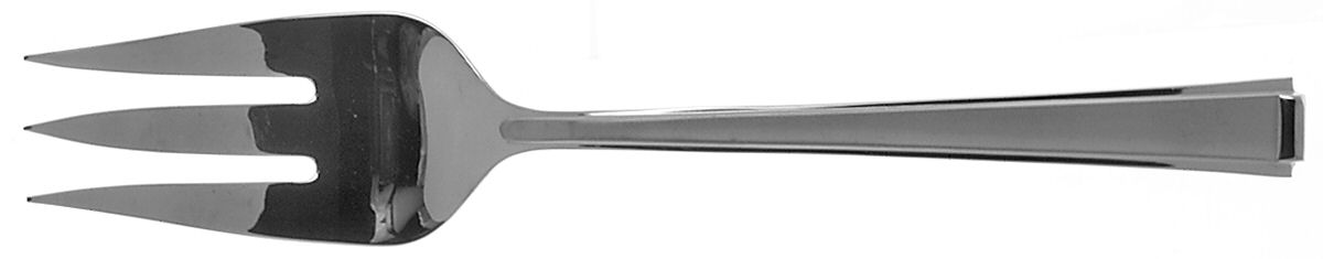 Imperial Frosted (Stainless) Medium Solid Cold Meat Serving Fork by Lenox-1