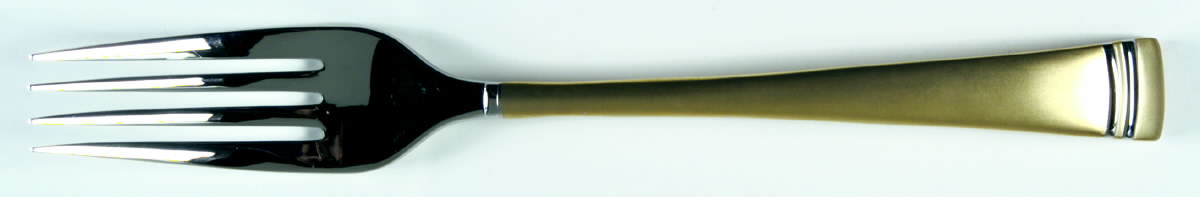 Federal Gold Frosted (Stainless) Fork by Lenox-1