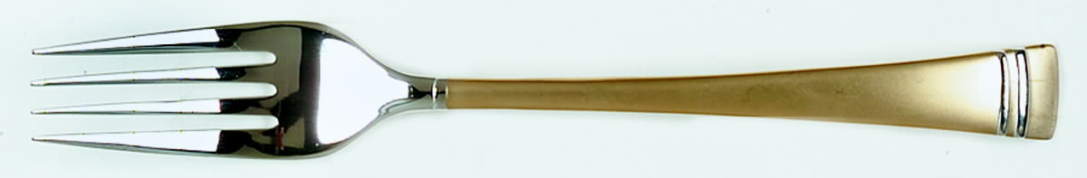 Federal Gold Frosted (Stainless) Individual Salad Fork by Lenox-1