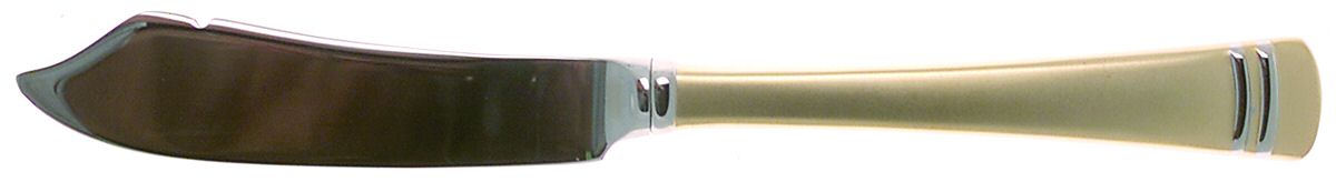 Federal Gold Frosted (Stainless) Hollow Handle Master Butter Knife by Lenox-1