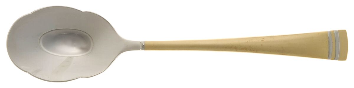 Federal Gold Frosted (Stainless) Sugar Spoon by Lenox-1