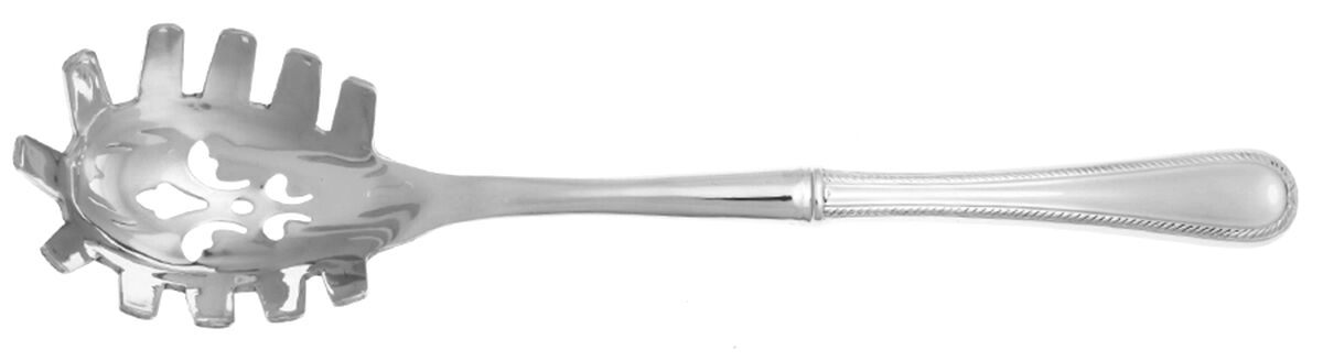 Swedish Lodge (Stainless) Pasta Server with Stainless Bowl HC by Lenox-1