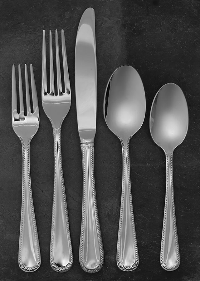 Swedish Lodge (Stainless) 5 Piece Place Setting by Lenox-1