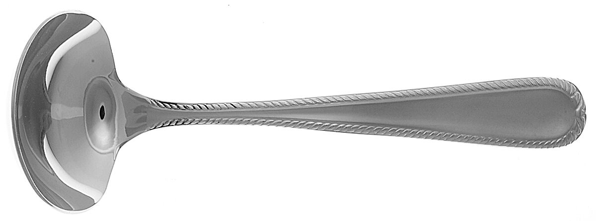 Swedish Lodge Frosted (Stainless) Solid Gravy Ladle by Lenox-1