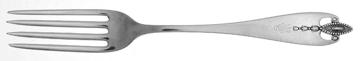 Virginia (Sterling, 1910) Fork by Lunt Silver-1