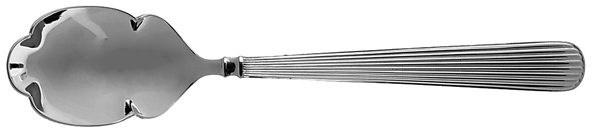 Aston (Stainless) Sugar Shell Spoon by Ralph Lauren Flatware-1