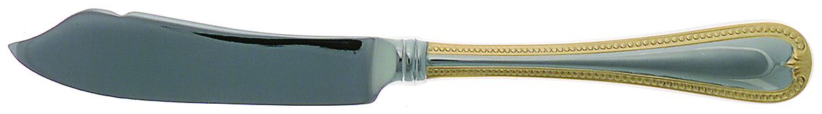 Vintage Jewel Gold (Stainless, Gold Accent) Hollow Handle Master Butter Knife by Lenox-1