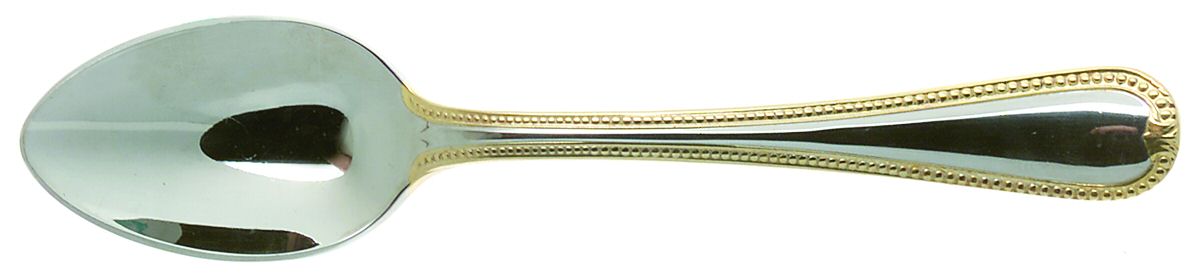 Vintage Jewel Gold (Stainless, Gold Accent) Place/Oval Soup Spoon by Lenox-1