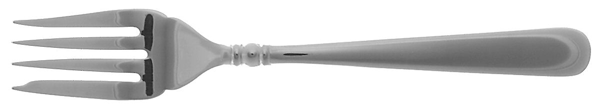 Pearl Platinum-Satin Accent (Stainless) Dessert Fork by Lenox-1