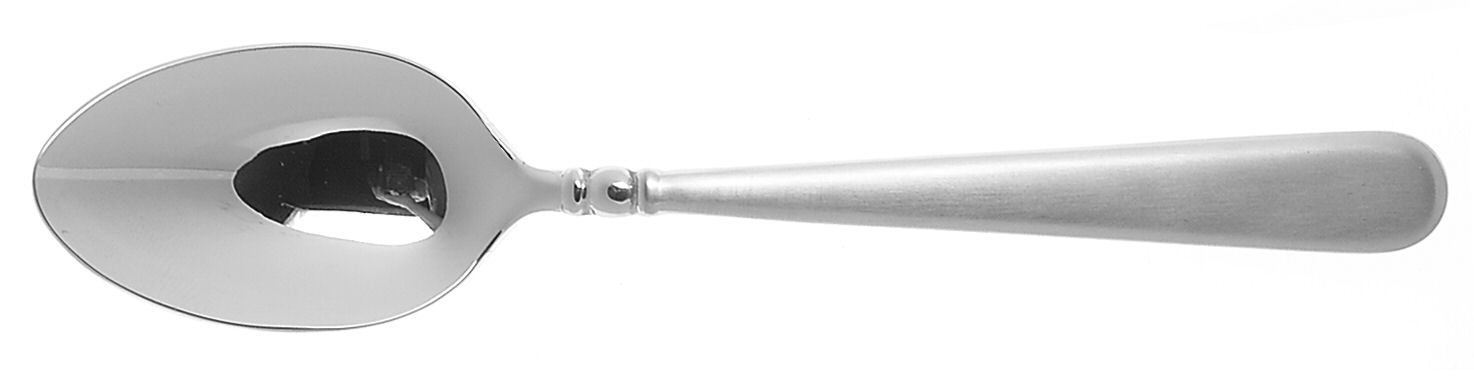 Pearl Platinum-Satin Accent (Stainless) Place/Oval Soup Spoon by Lenox-1